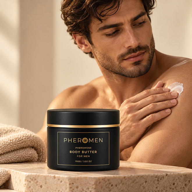 Pheromone body butter for men 3-Pack
