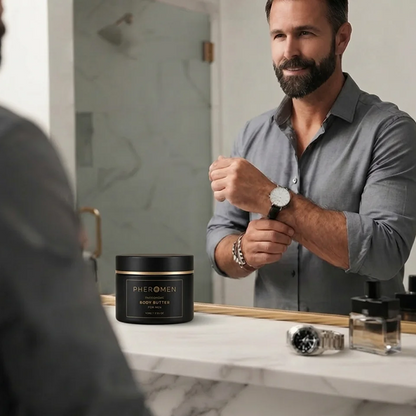Pheromone body butter for men 2-pack